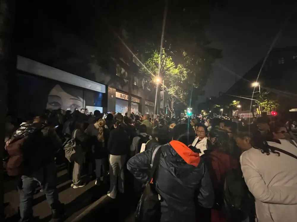 Concentración nocturna