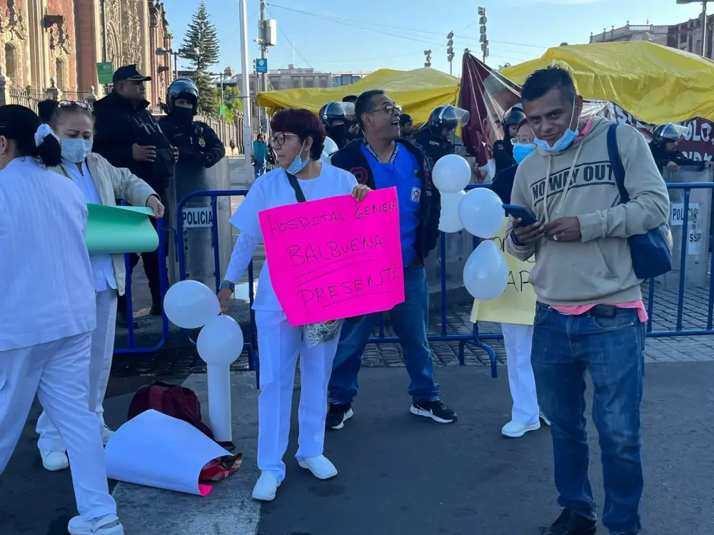 Manifestación pacífica